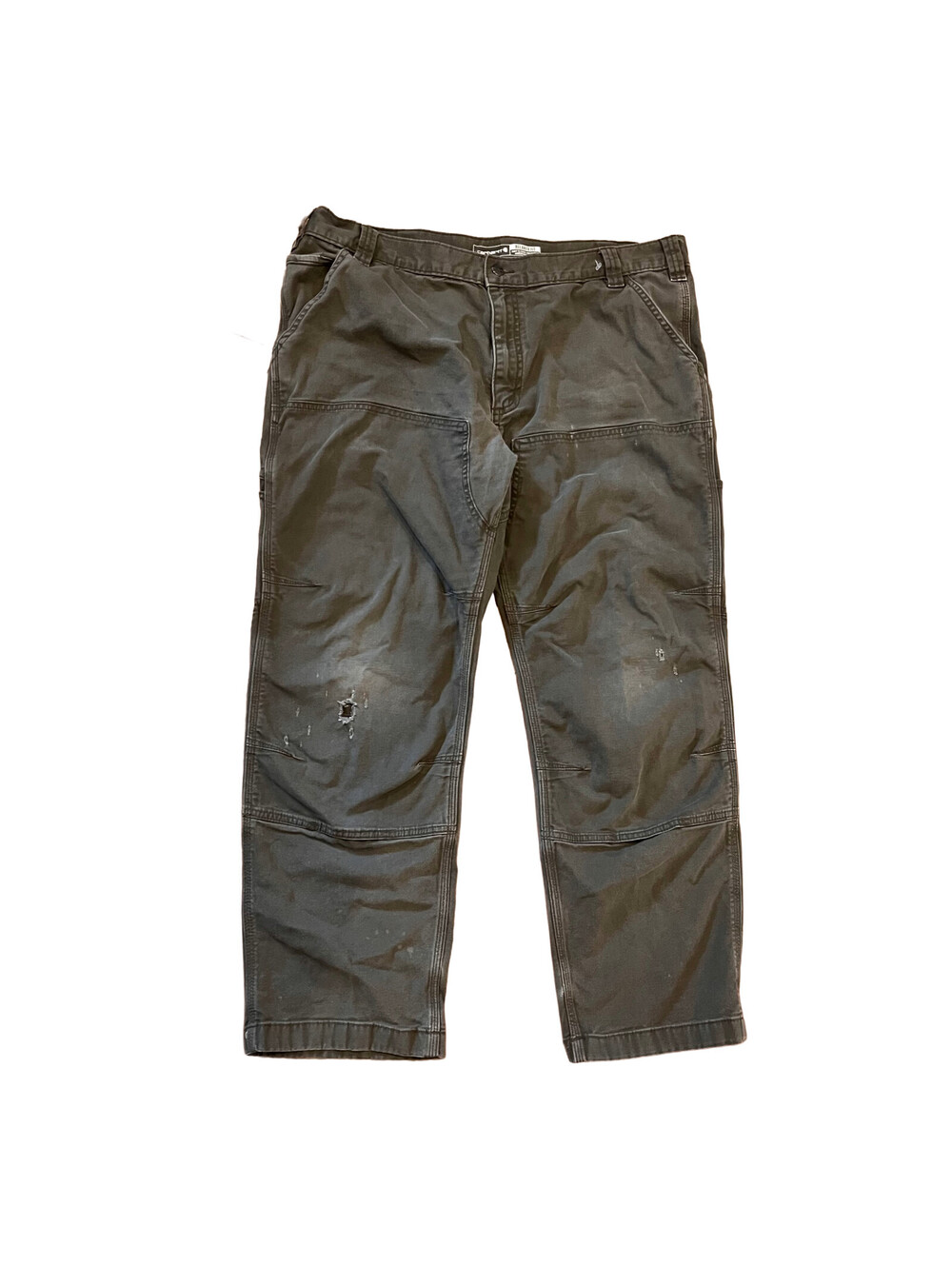 Carhartt Pants Mens 40X30 Double Knee Rugged Flex Relaxed Fit Canvas BN2802-M